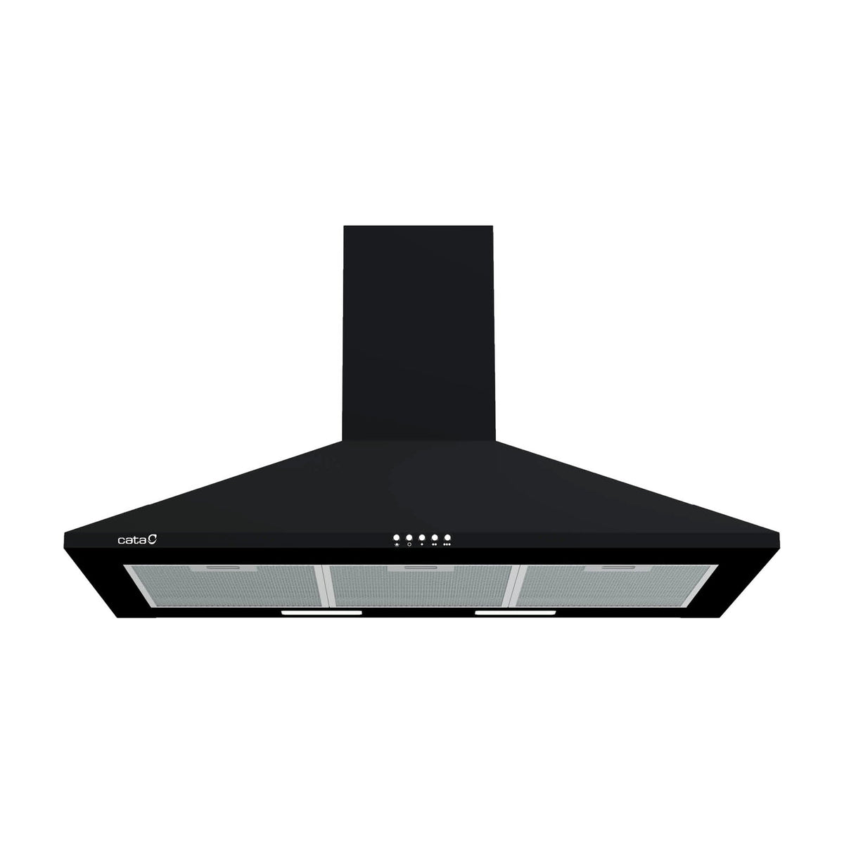 Campana decorativa CATA Omega 900 BK negra, 90 cm y 645 m³/h